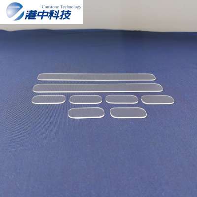 Synthetic rectangle sapphire glass windows